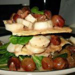 Sea Scallop and Red Grape Stackers