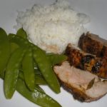 Apricot Ginger BBQ Pork Tenderloin