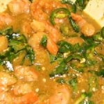 Spicy Coconut Shrimp with Mango Basil Salsa and Jasmine Rice
