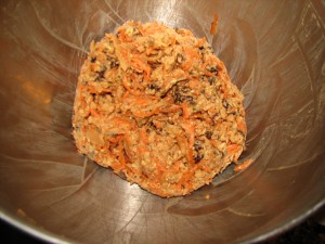 Carrot-Walnut Cookies