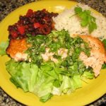 Southwest Salmon and Black Beans