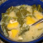 Squash Soup with White Beans and Kale