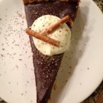 Bittersweet Chocolate Tart with Pretzel Crust