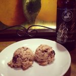 Sour Cherry Dark Chocolate Nutty Spent Grain Cookies