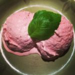 Strawberry Balsamic Ice Cream
