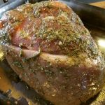 Fresh Ham Roast with Rosemary, Garlic, and Lemon