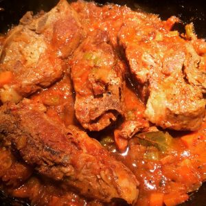 Apple and White Wine Braised Country Style Pork Ribs
