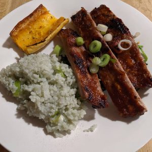 Ginger Garlic Five Spice Spare Ribs