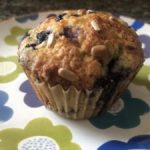 Blueberry Muffins Studded with Sunflower Seeds