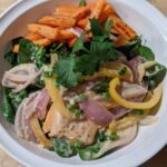 Green Curry Fish with Roasted Carrots